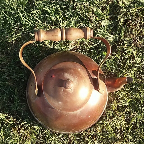 Vintage Tagus R52 Copper Teapot - Picture 2 of 7